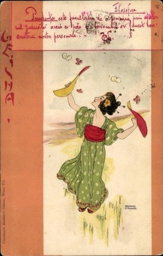 Jugendstil künstler litho - jugendstil,