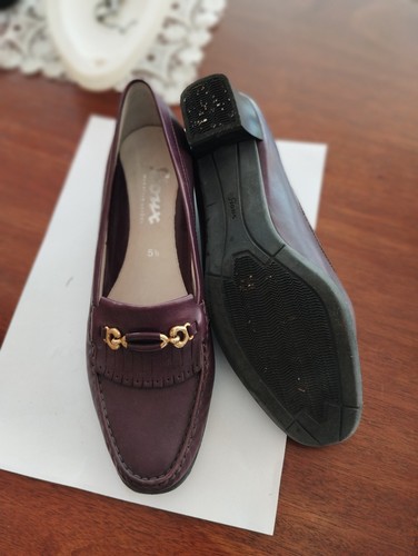 Sioux damen pumps aubergine - damen,