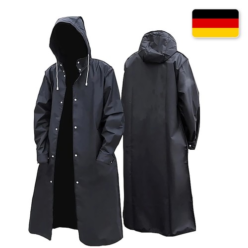 Neuer regenponcho mit - mit, kapuze