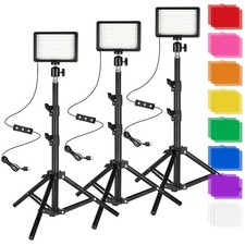USB LED Video Light 3er Set
