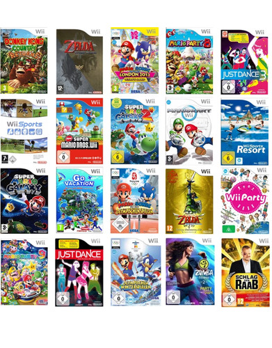 Nintendo wii spiele ovp - nintendo,