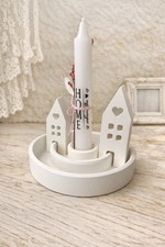 Erleuchtete Häuser Handmade