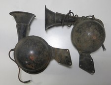 Alte Hupe Signalhorn Sirene - 2 Stück