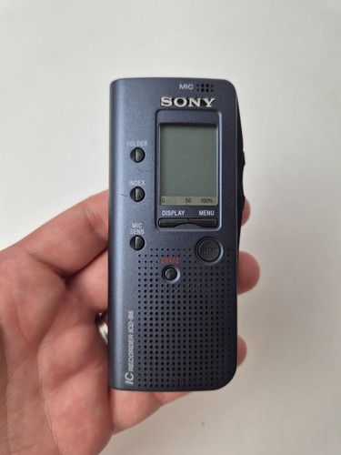 Sony icd digital - icd-b5, voice
