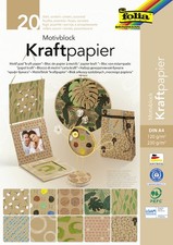 folia Motivblock "Kraftpapier