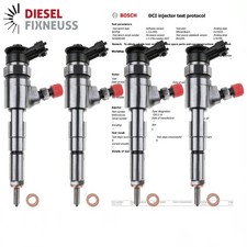 4x Einspritzdüse BOSCH