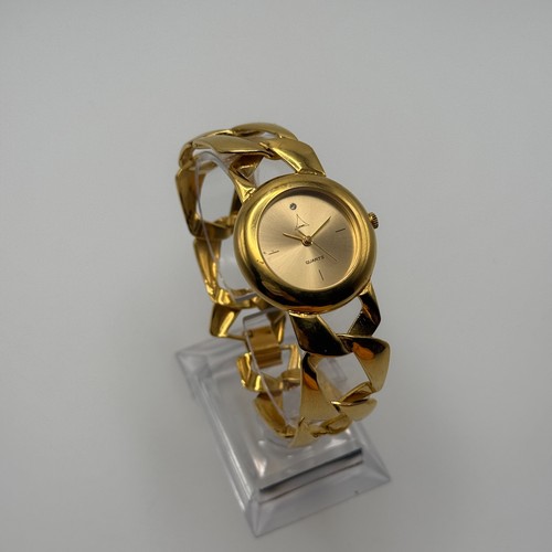 Damen armbanduhr goldfarbig - damen,