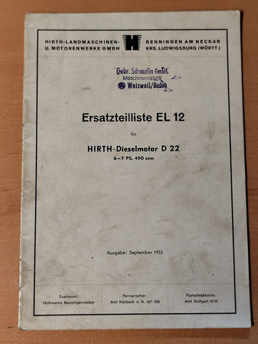 Hirth motor 22 - motor, d