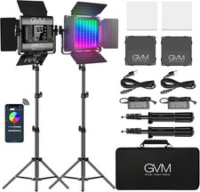 GVM 800D RGB LED Videoleuchte
