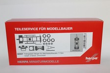 Herpa 080507 Hängerfahrgestell für Wechselaufbau 2achs 1:87 H0 NEU in OVP