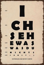 Blechschild Schild 20x30 cm -