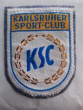 Fussball Aufnäher von Karlsruher SC