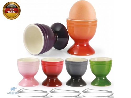 6er set eierbecher porzellan - set,