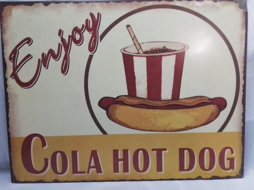 Hot dog werbeschild - dog, schild