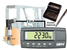 Gabelstaplerwaage, Hydraulikwaage, Waage für Gabelhubwagen, HDW-RS, NEUWARE