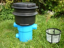 3P Vorfilter für Regenwasser Zisterne Beton oder Kunststoff  Erdeinbau