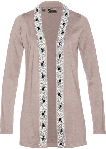 Premium strickjacke mit - premium,