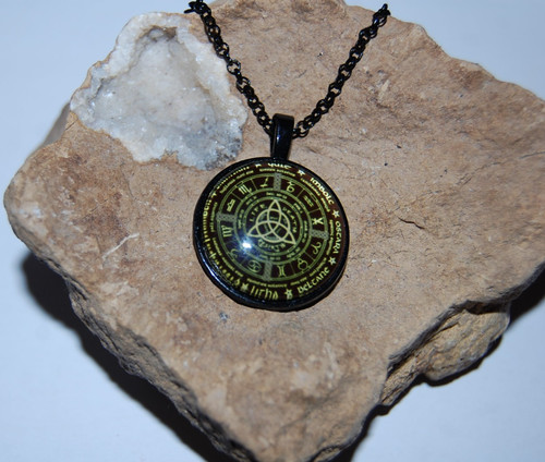 Halskette pagan rad pentagramm - pagan,
