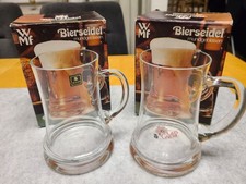 2 WMF Bierseidel Bierkrug Glas