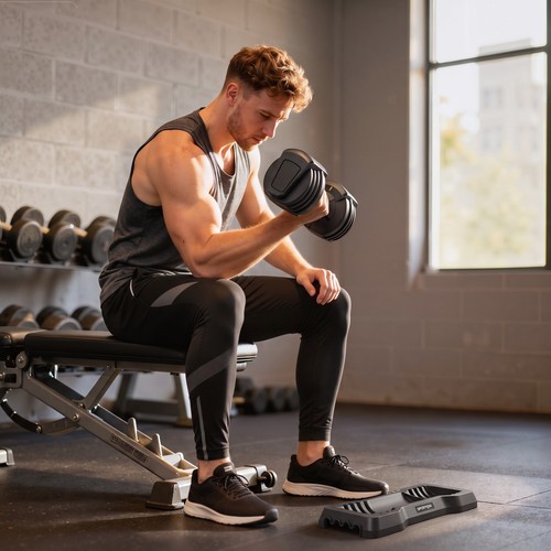 Sportnow verstellbare hantel - sportnow,