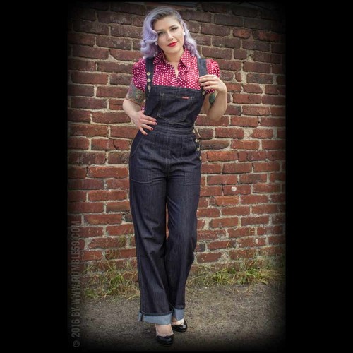 Rumble59 denim playsuit - rumble59, 010