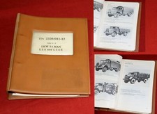 Betriebsanleitung  MAN 630 L2A , L2AE  LKW 5t ,  Bundeswehr TDv Emma
