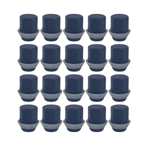 Set schwarze radmuttern - set,
