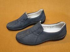 Waldläufer Proactiv Damen Schuhe Halbschuhe Gr. 38 - 5 (UK) H Leder Blau