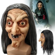 Halloween Gruselige Hexenmaske