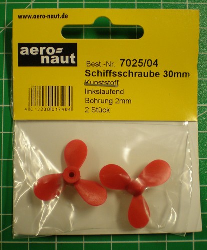 Schiffsschraube 30mm 2mm - /,