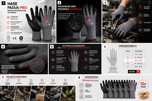Handschuhe paar hase - handschuhe,