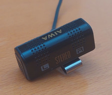 Aiwa Stereo Clip Microphone