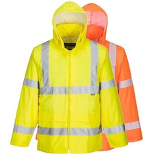 Warnschutz Regenjacke