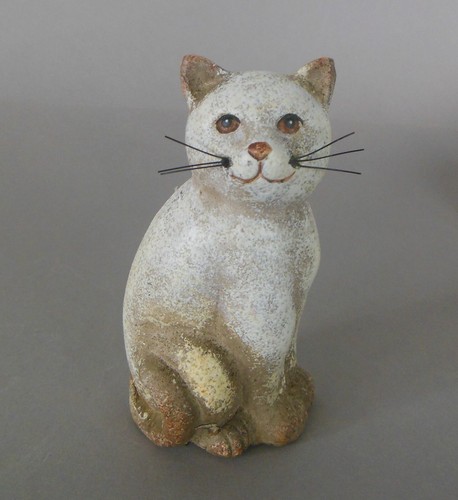 Katze sitzend cm - , hoch