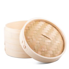 3 tlg. Bambusdämpfer 30 cm