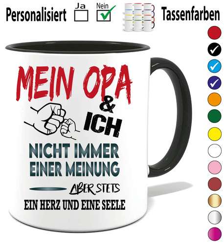 Tasse becher bester opa - /,