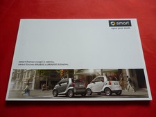 SMART 451 Fortwo Coupe Cabrio Pure Pulse Passion Brabus Xclusive Prospekt 2008