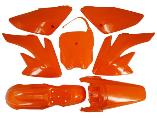 Kunststoff set orange dirt - set,