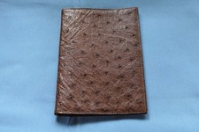 Brieftasche aus Straußenleder