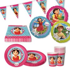 Heidi 45-tlg. Party Set – Deko mit Folienballons Bechern Tellern Servietten