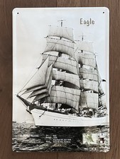 Metallschild / Blechschild  Eagle Horst Wessel Schiff Seefahrt