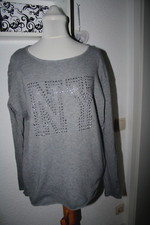 Kurt Kölln Oversize Pullover Cashmere / Kaschmir Wolle Gr. 1 / 36 / 38 Hellgrau