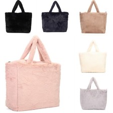 Kunstfell Shopper Beuteltasche