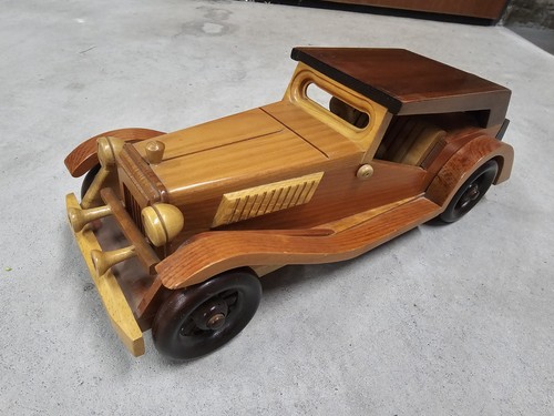 Holzmodell oldtimer - holzmodell,