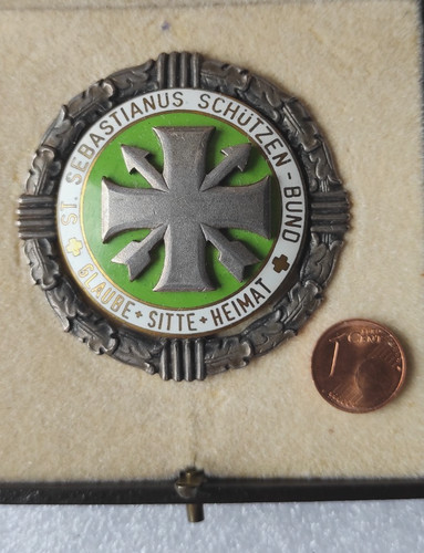 Schützen abzeichen etui - schützen,