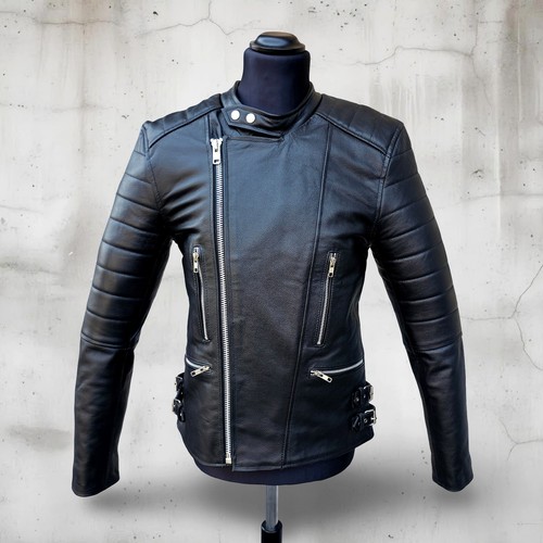 Herren lederjacke biker - herren,