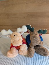 Nici Elch Detlef und Rosa, Kuscheltier ca. 30cm