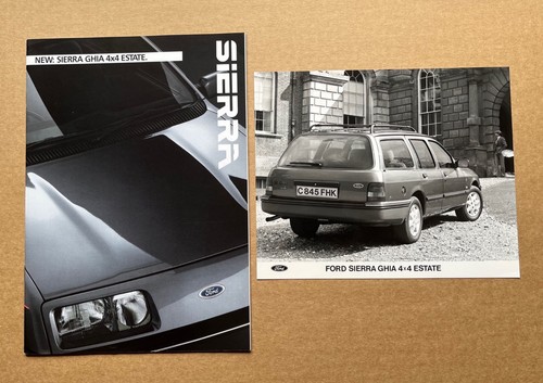 Ford sierra prospekt 1986 - prospekt,