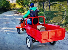 Einachsschlepper mit Anhänger