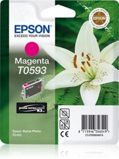 EPSON T0593 Tintenpatrone magenta 13ml Epson Stylus Photo R2400 C13T05934010